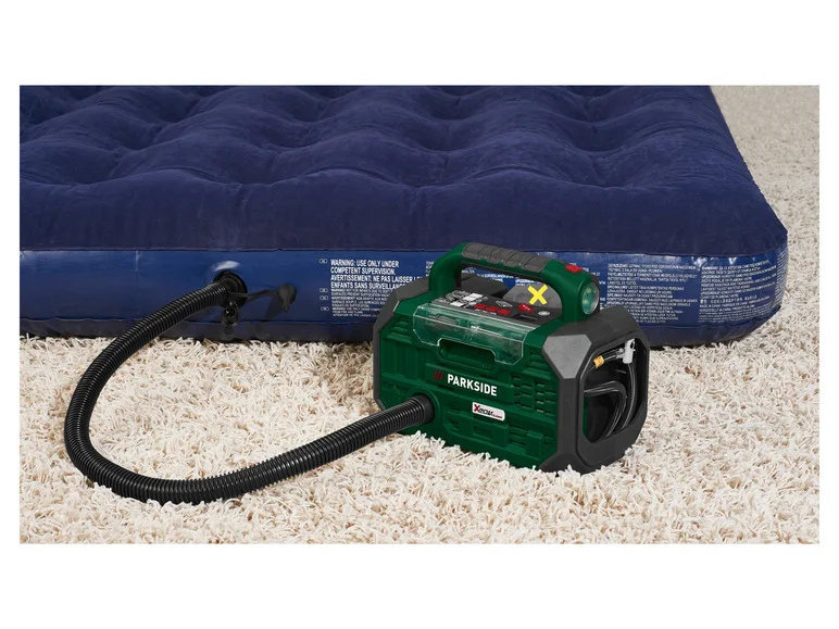 PARKSIDE® Compresseur et pompe à air sans fil PKA 20-Li C3. 20 V