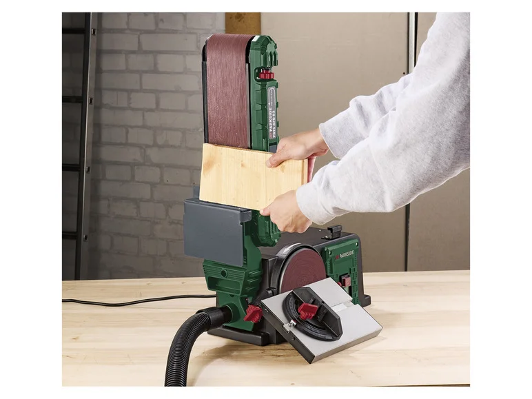 PARKSIDE® Set de 12 feuilles abrasives pour ponceuses à bande et à disque