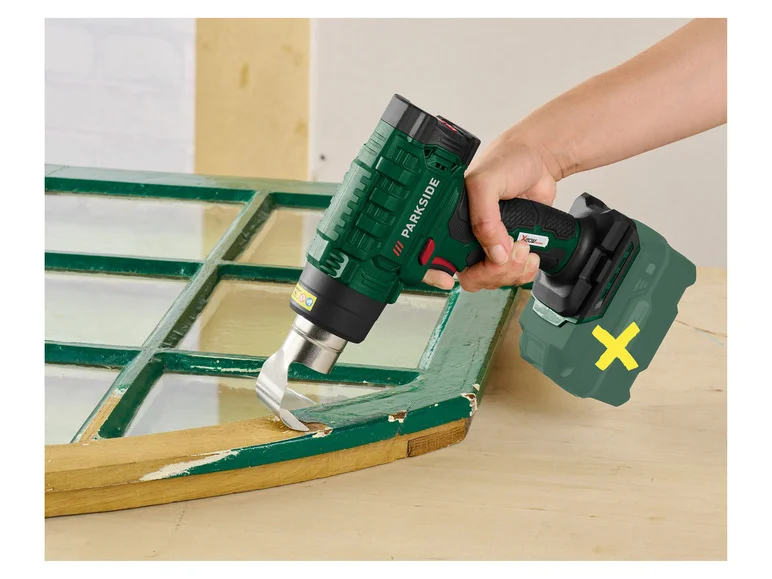 PARKSIDE® Décapeur thermique sans fil PHLGA 20-Li C2. 20 V