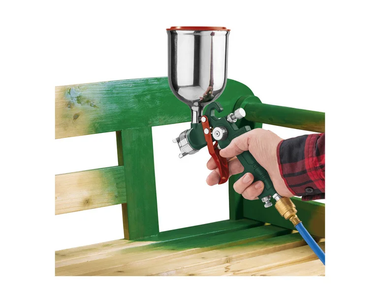 PARKSIDE® Pistolet de peinture à air comprimé PDFP 500 D4. 500 ml