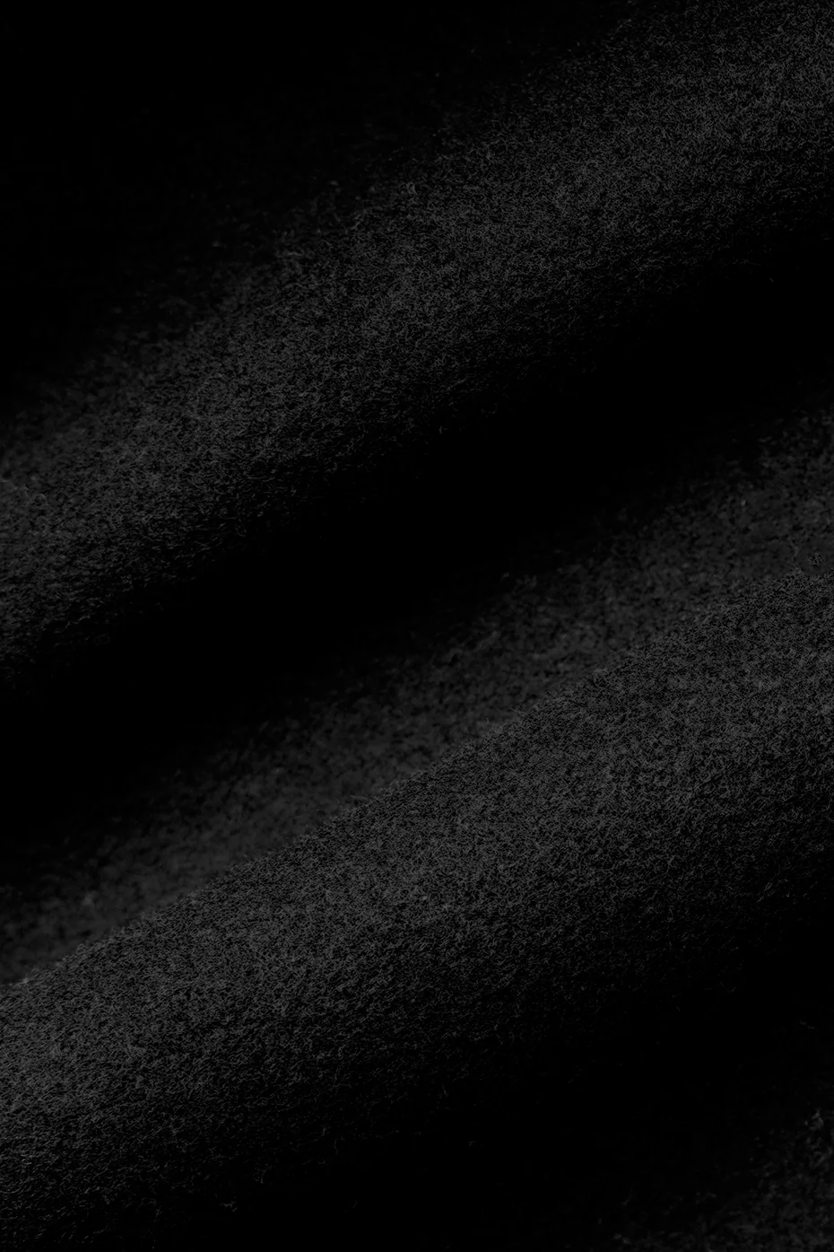 Wool Metro Long Coat - Black