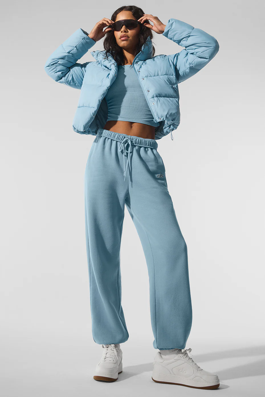 Gold Rush Puffer - Celestial Blue