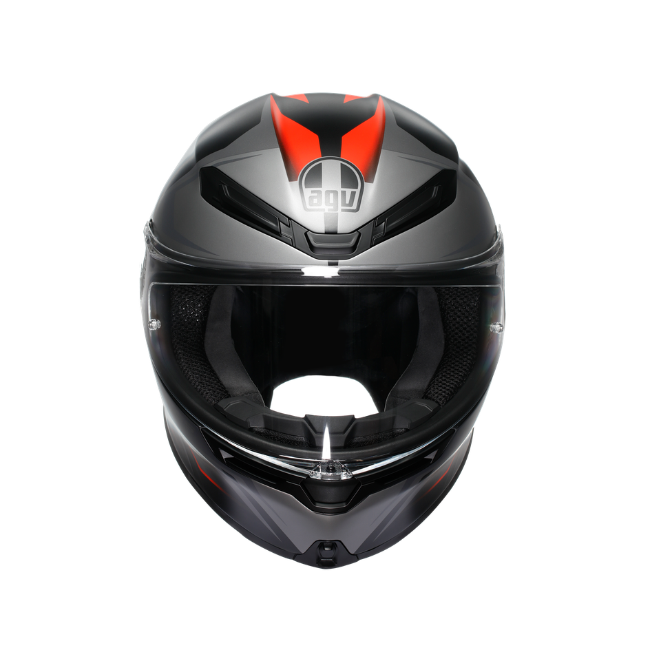 K6 S E2206 - KARVE MATT BLACK/GREY/RED