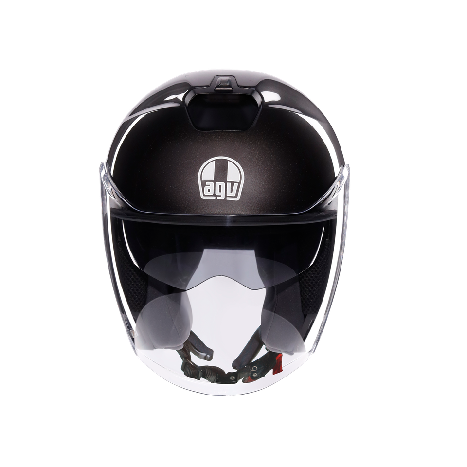 IRIDES MONO ASFALTO GREY - MOTORBIKE OPEN FACE HELMET E2206