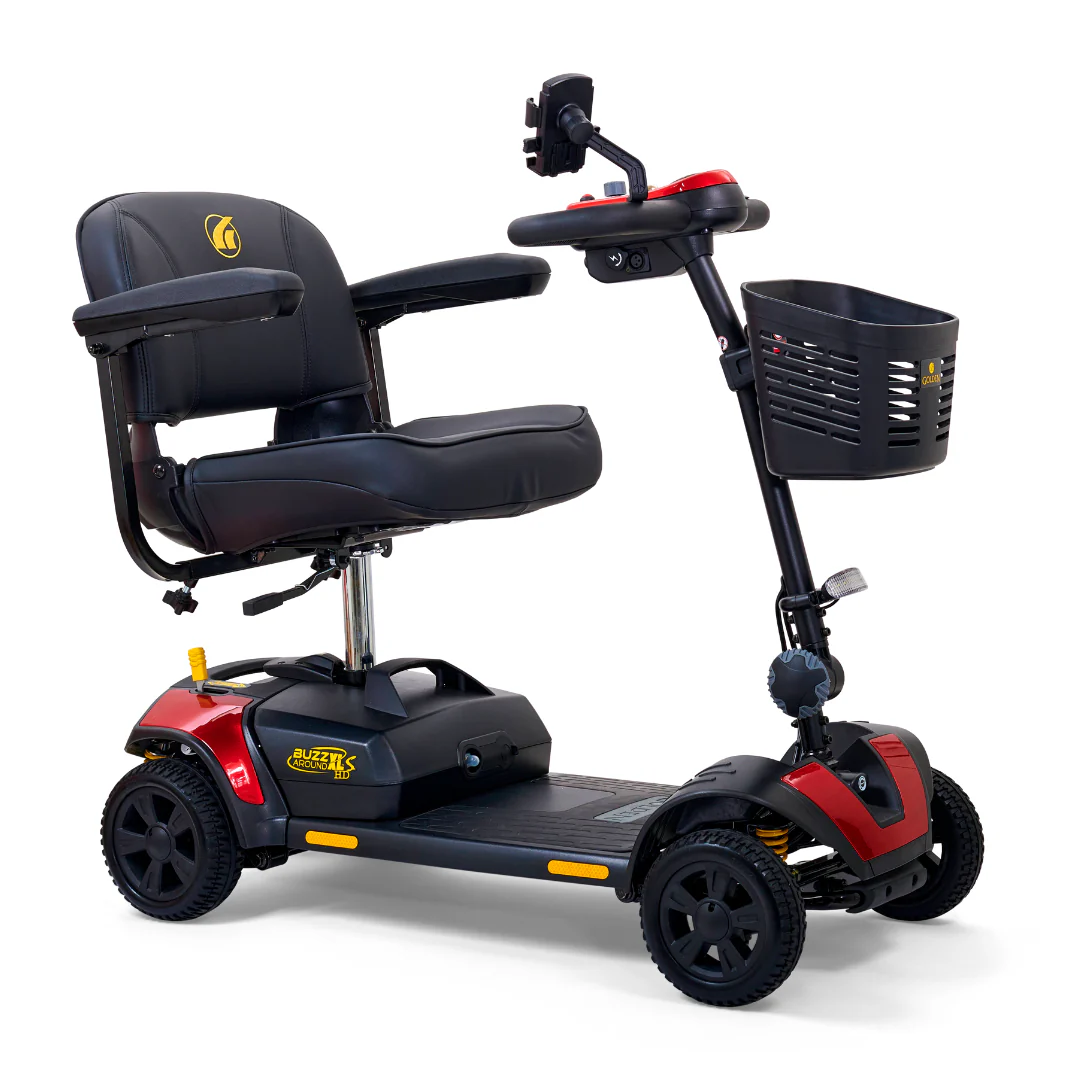 Golden Tech Buzzaround XLSHD 4-Wheel Portable Scooter with Suspension