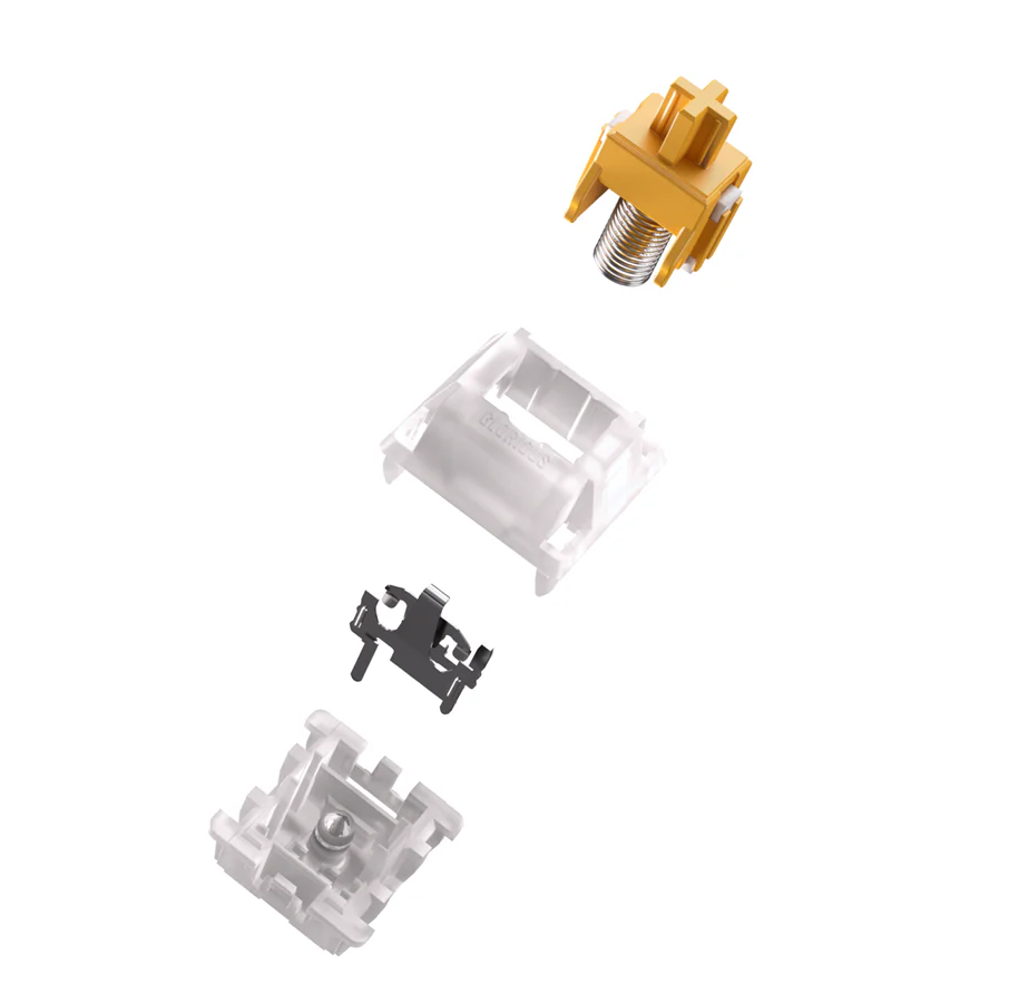 Glorious Mekaniske Switches (36 stk) - Panda Silent - [Taktil] 50g