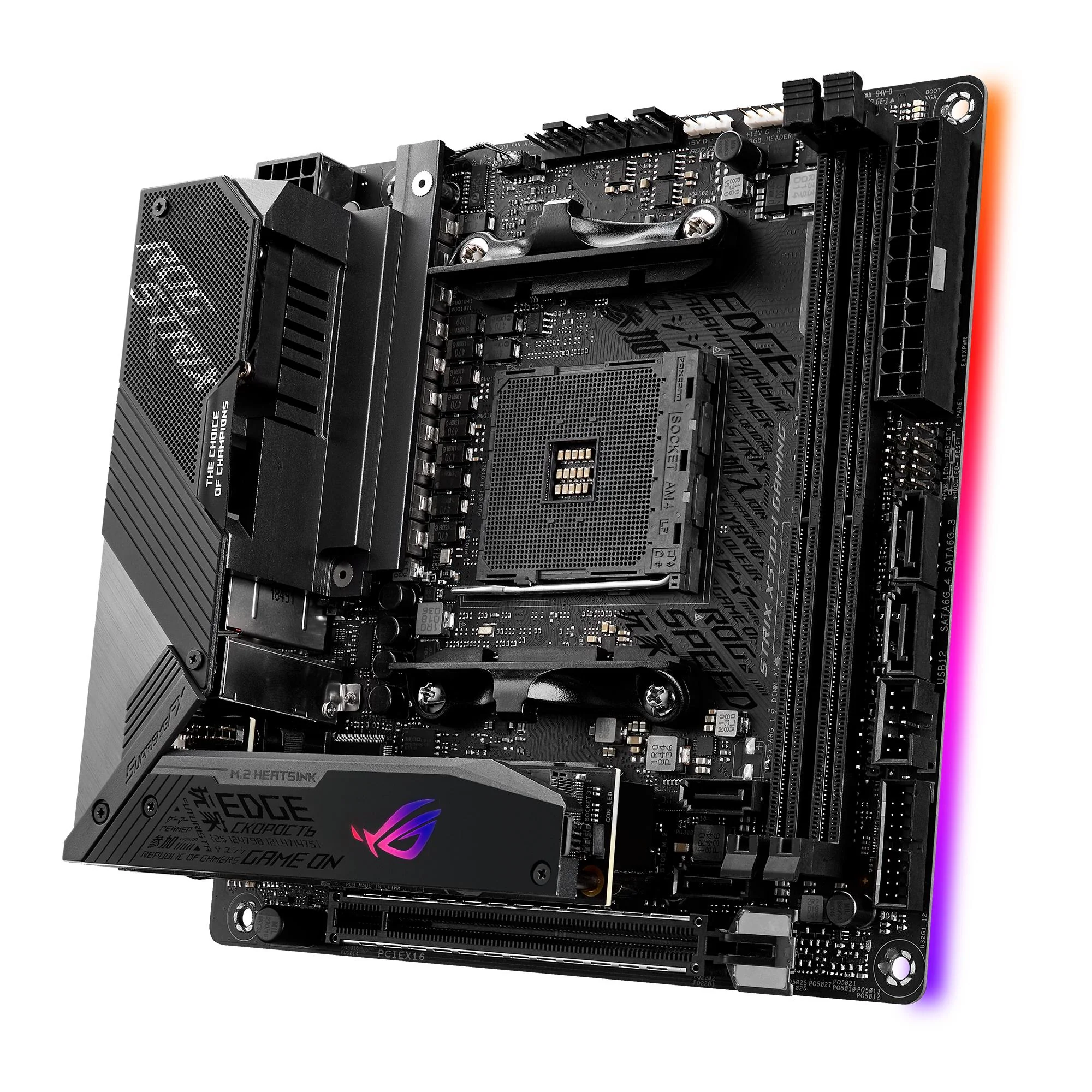 ASUS ROG STRIX X570-I GAMING (mITX. X570. AM4)
