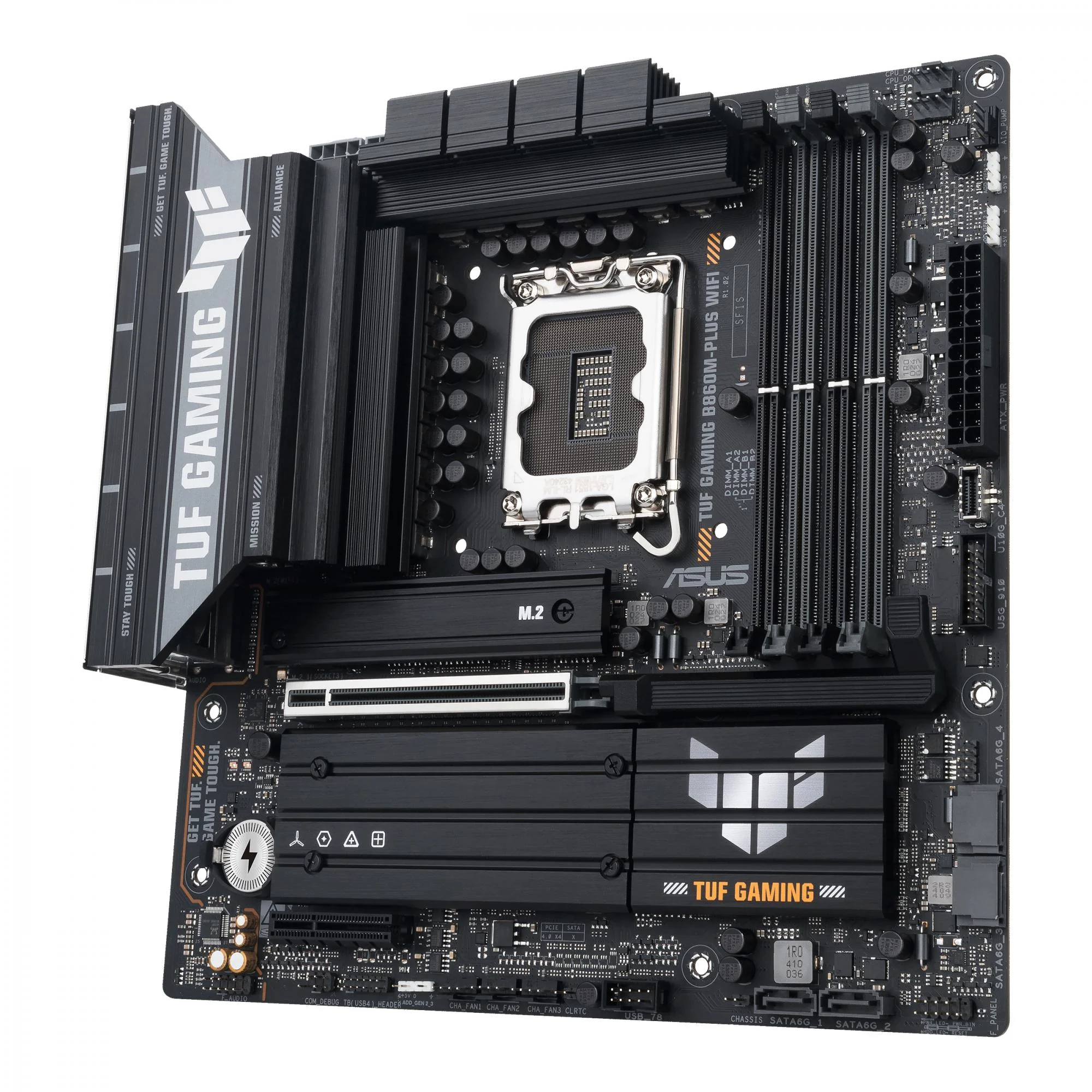 ASUS TUF GAMING B860M-PLUS WIFI (mATX. B860. LGA 1851. DDR5)