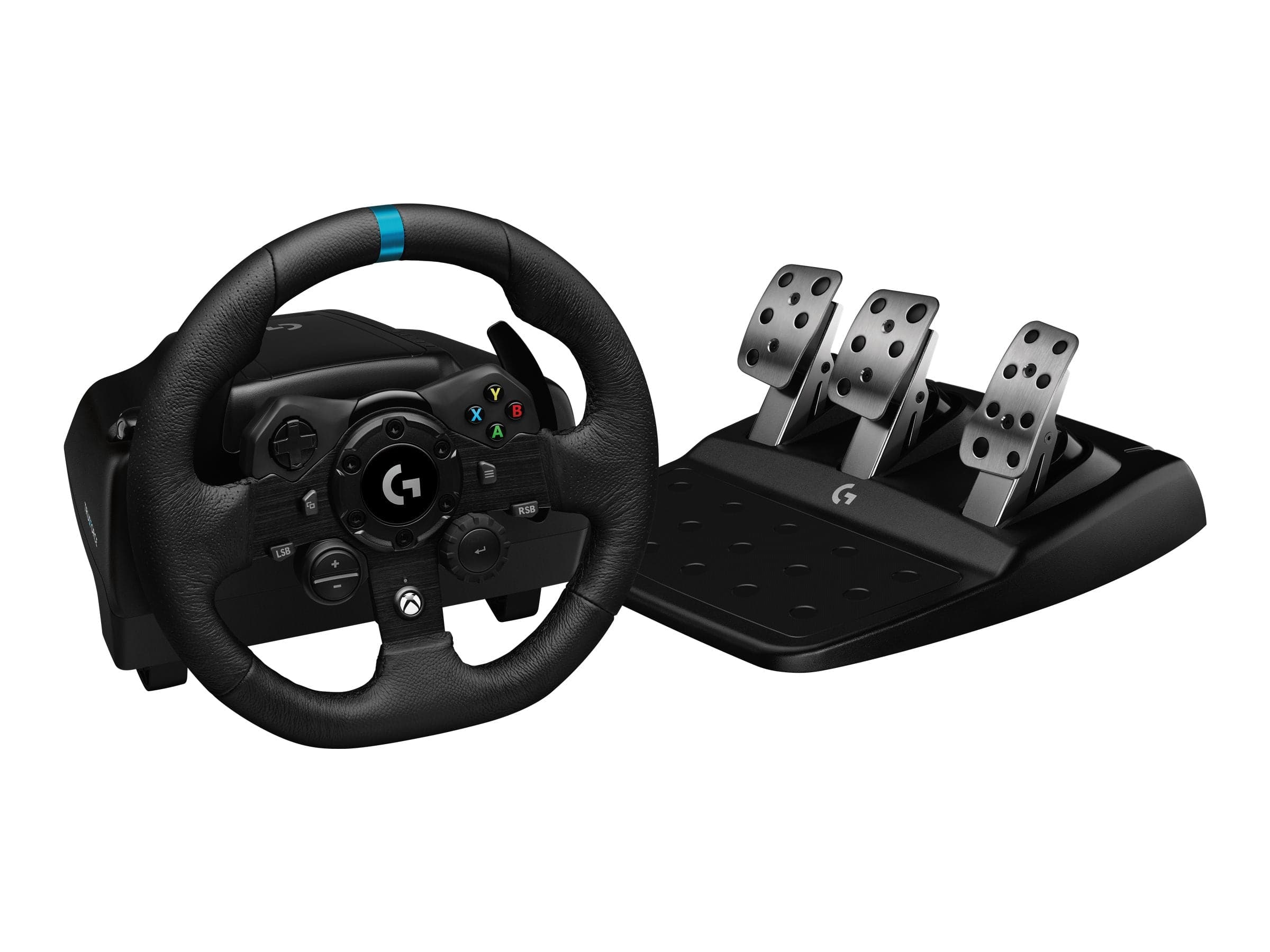 Logitech G923 Lenkrad und Pedal Driving Force Racing f眉r Xbox One und PC