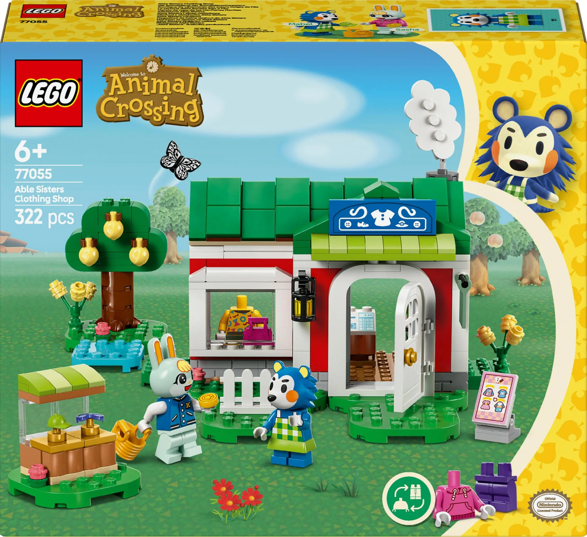 LEGO 77055 Animal Crossing The Tailor Sisters' Tailor Shop