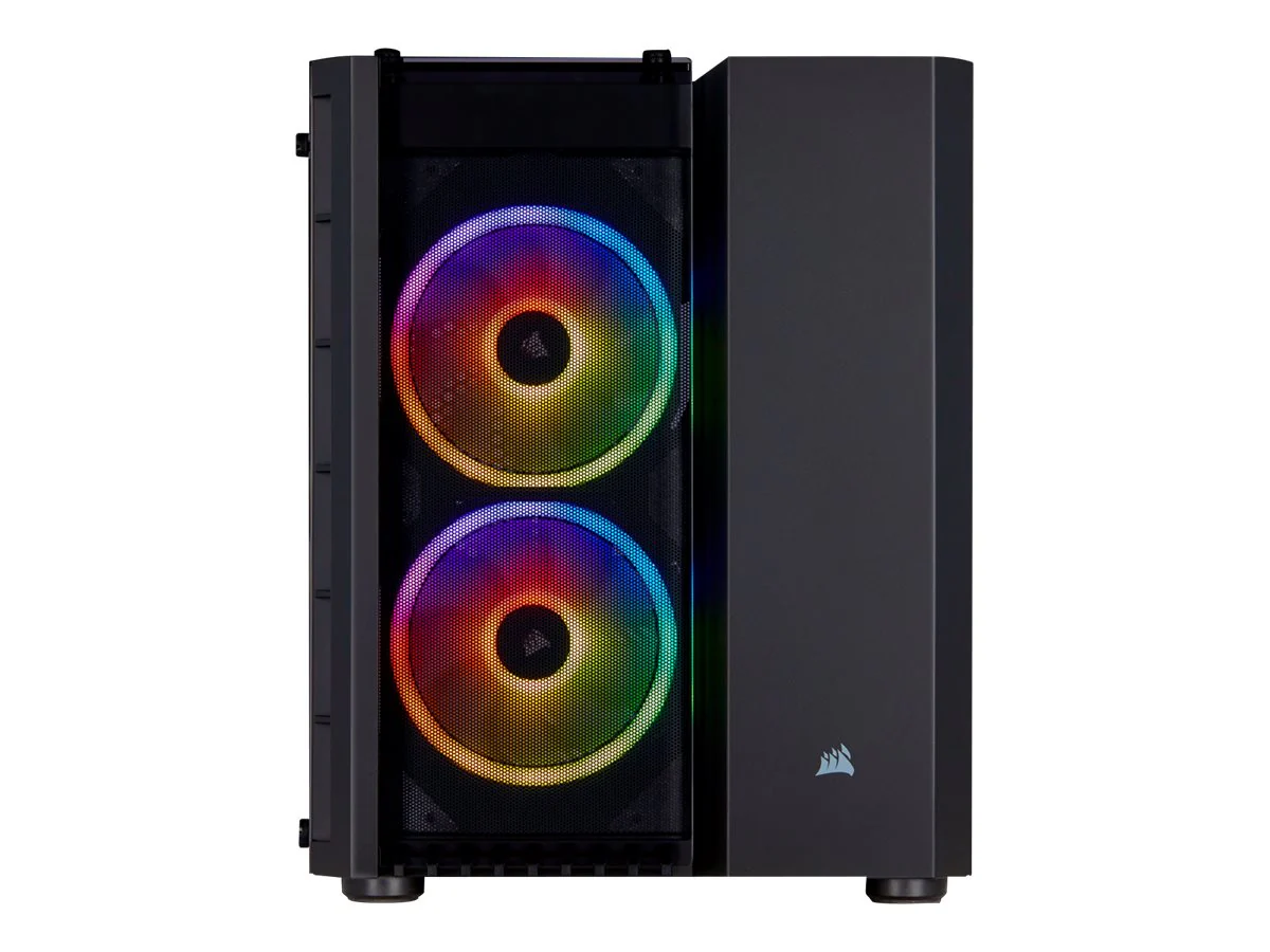CORSAIR Crystal Series 280X RGB Tower Micro-ATX Schwarz
