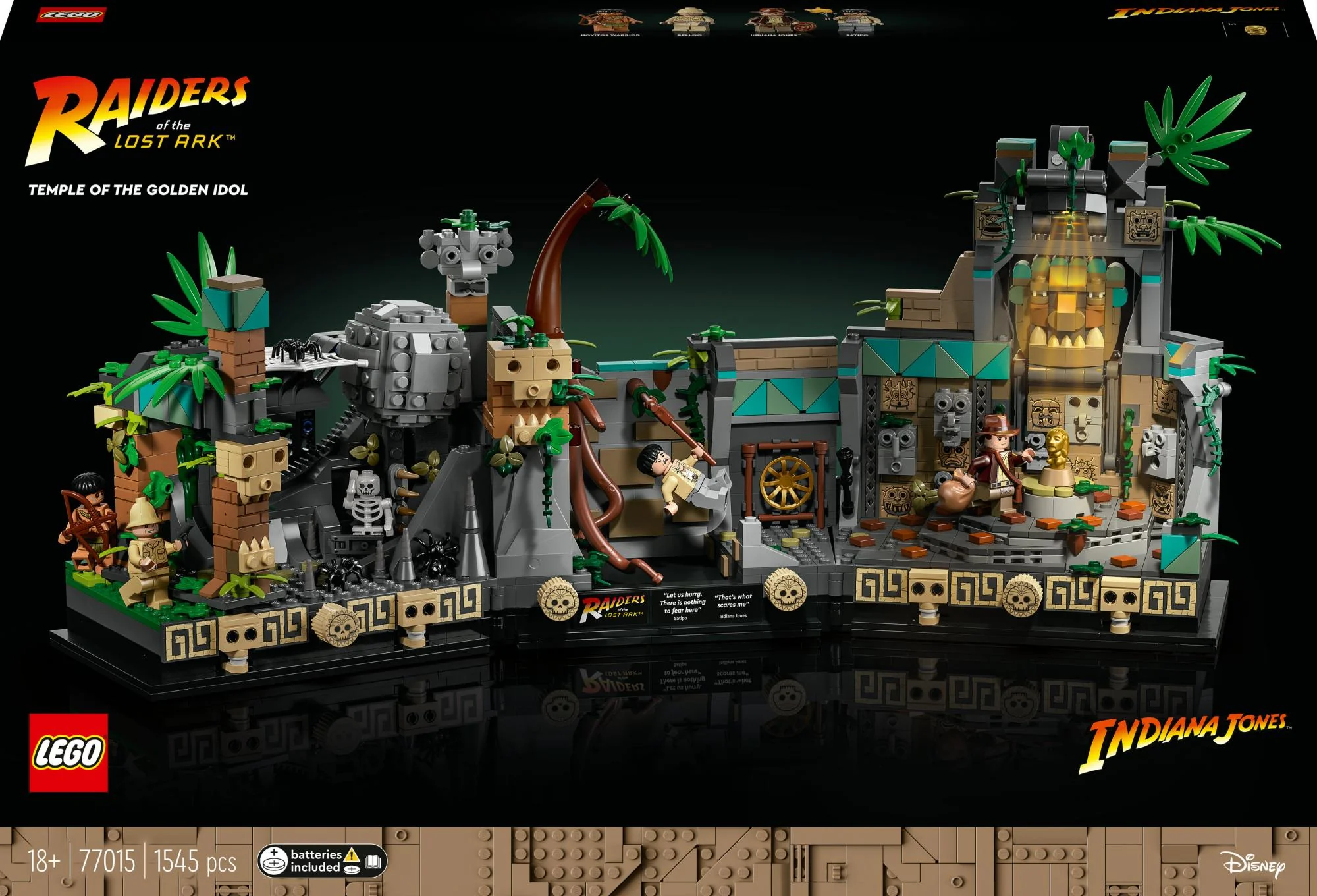 LEGO 77015 Indiana Jones Temple of the Golden Idol