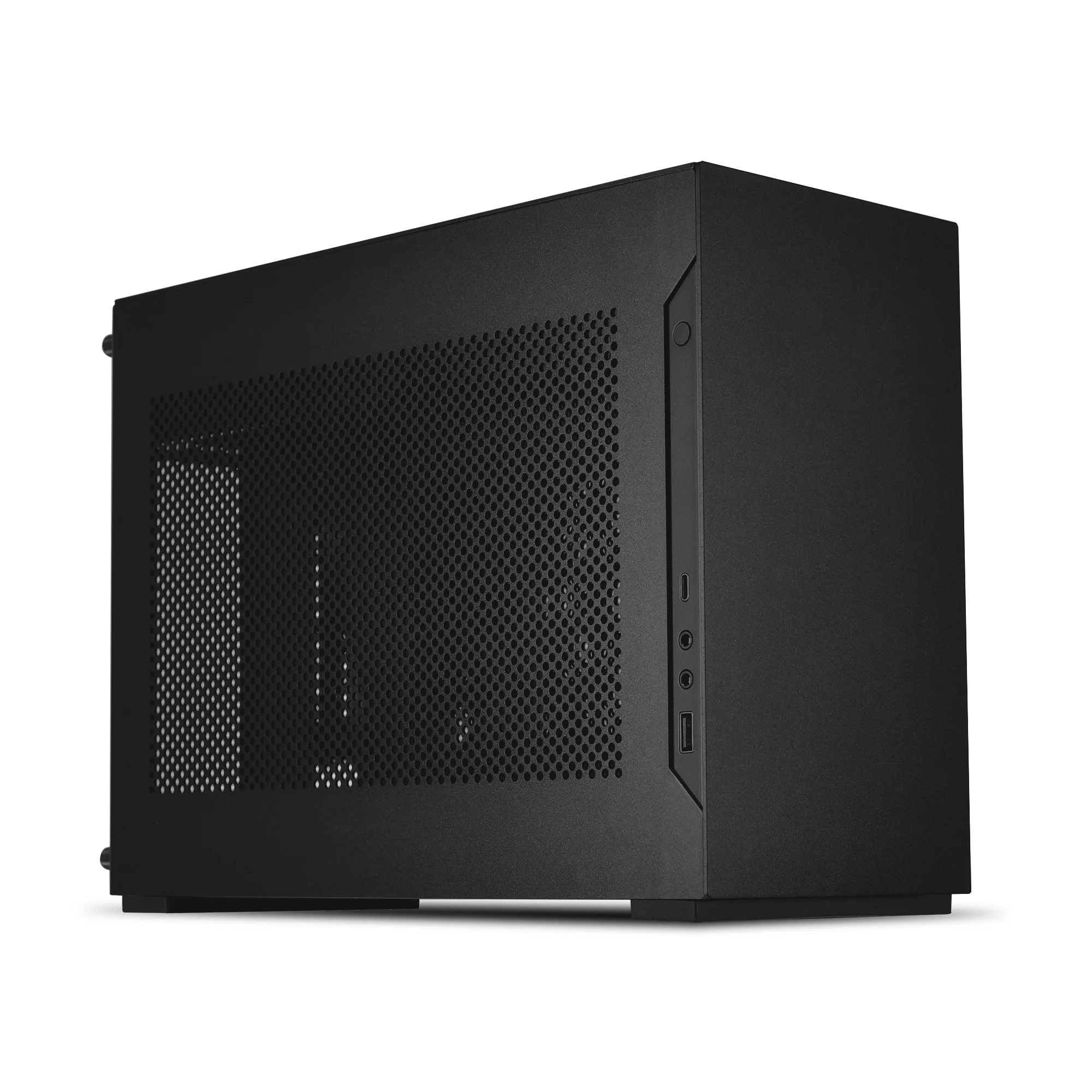 Lian Li A4-H2O X4. MINI-ITX. Schwarz. inklusive PCIE4.0-Riser-Kartenkabel