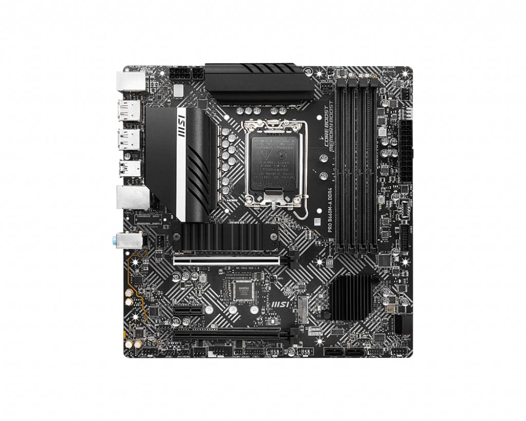 MSI PRO B660M-A DDR4 Micro-ATX LGA1700 Intel B660