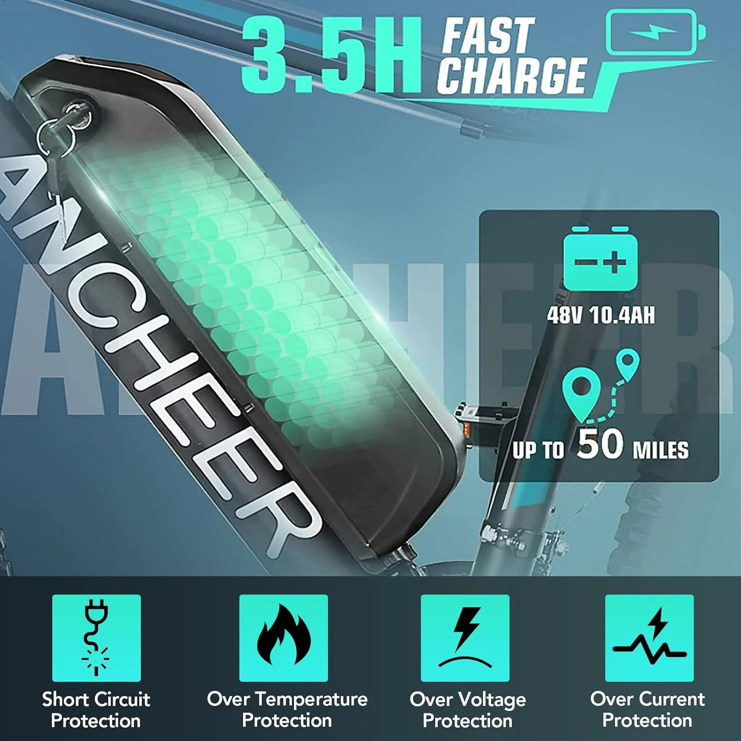 ANCHEER Gladiator 500W 26