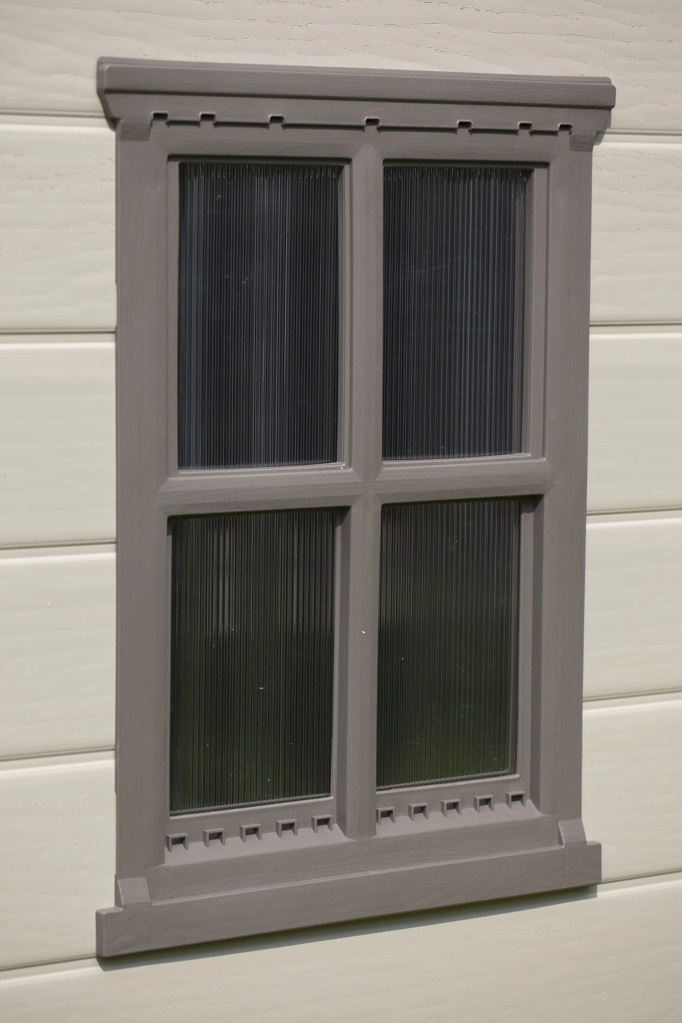 Keter Factor 8 x 11 Foot All Weather Resin Outdoor Storage Shed, Taupe