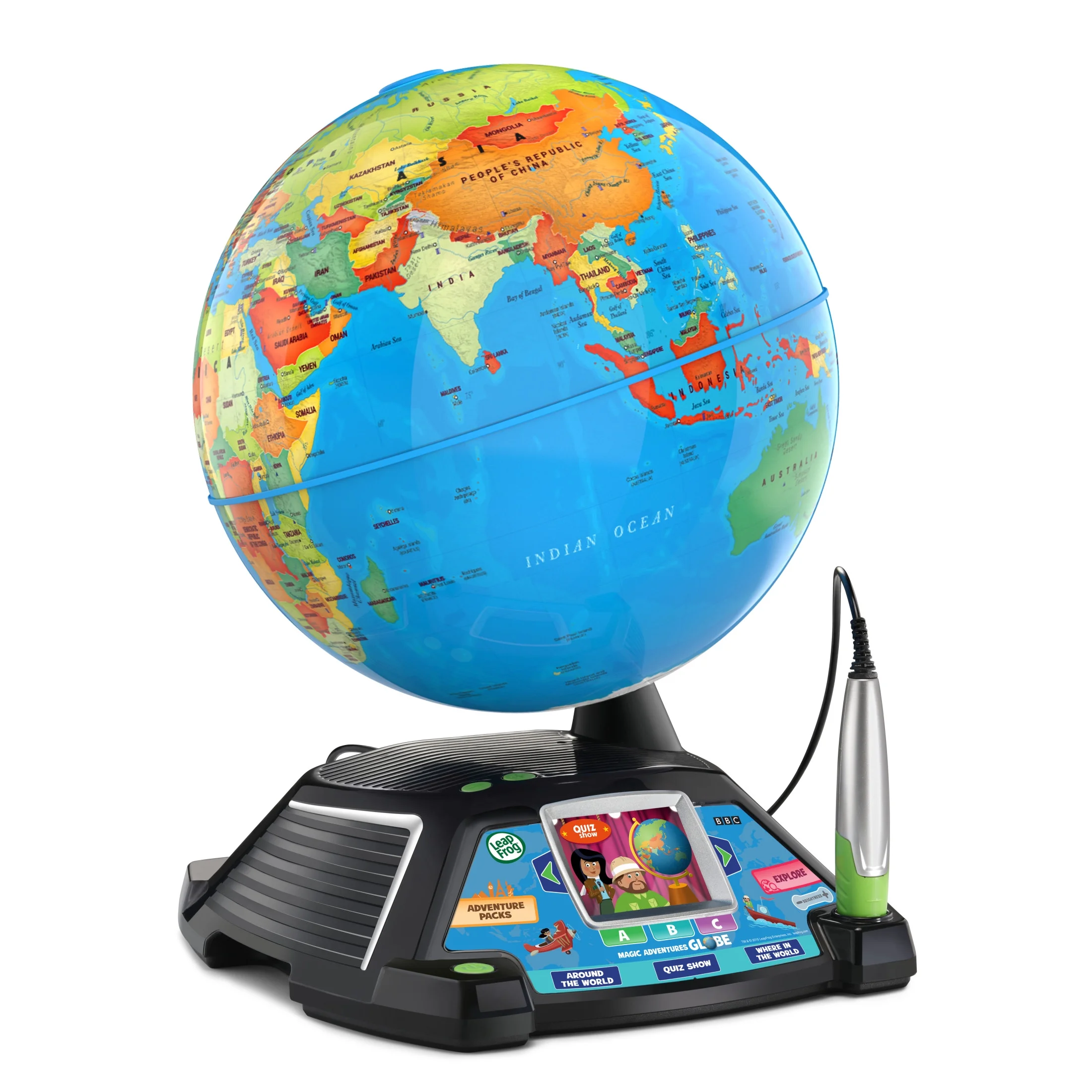 LeapFrog Magic Adventures Globe with Accessories, Baby and Toddler Toys