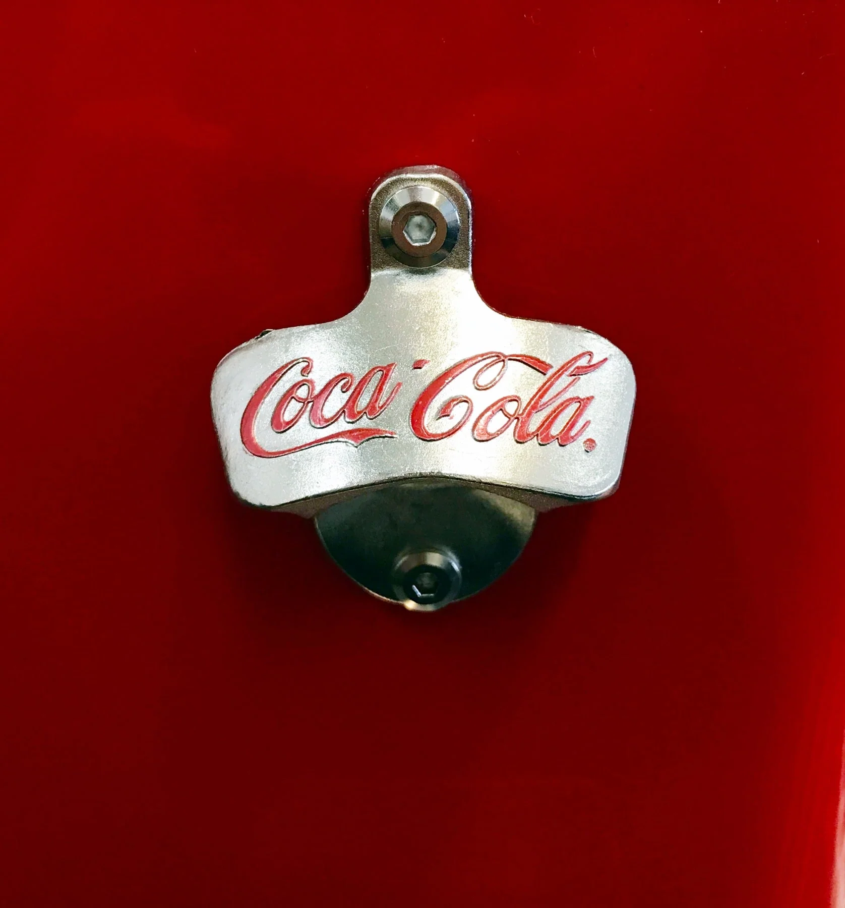 Leigh Country CP 98121 Coca-Cola Metal 80 Qt. Outdoor Patio Cooler - Red