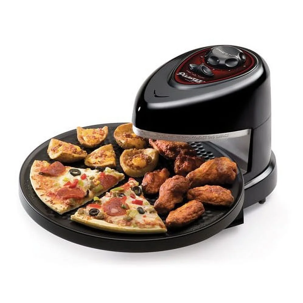 Presto Pizzazz Plus Rotating Pizza Oven, 03430 Black
