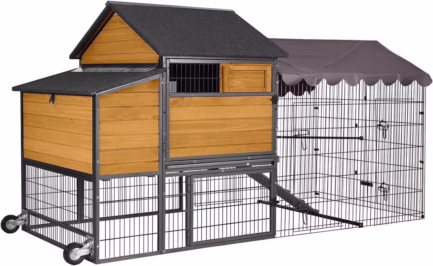 AIVITUVIN Mobile Chicken Coop 85