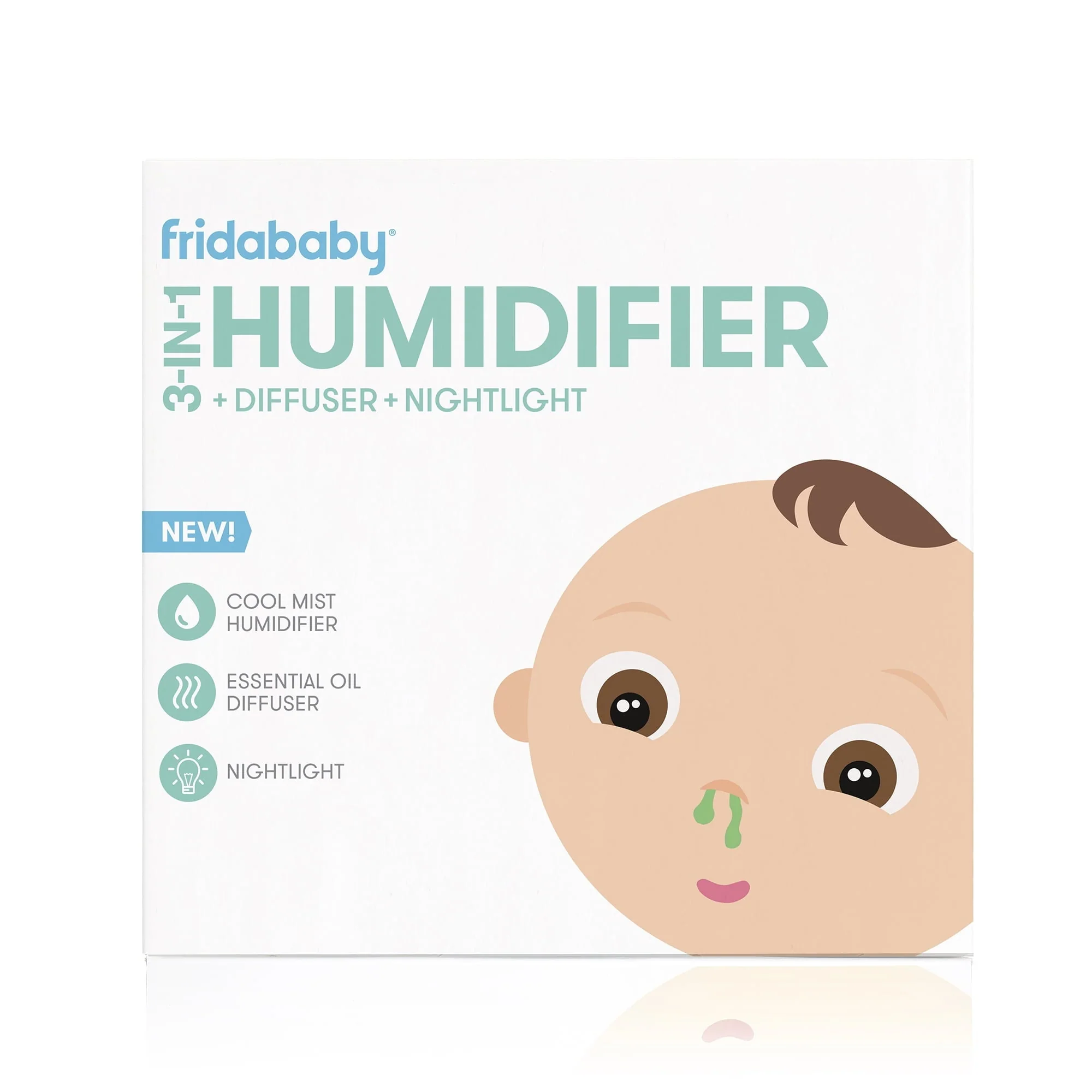 Fridababy BreatheFrida 3-in-1 Humidifier, Diffuser and Nightlight