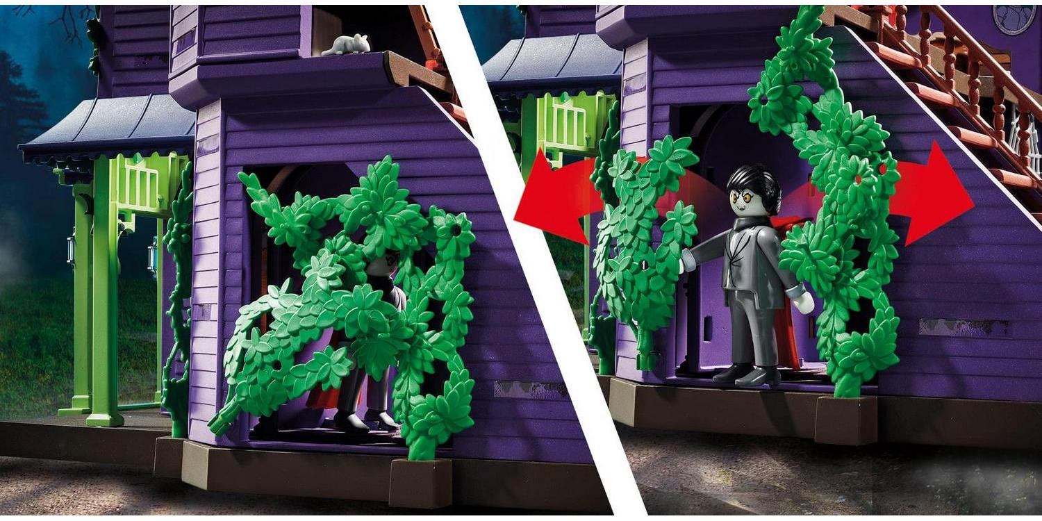PLAYMOBIL SCOOBY-DOO! Adventure in the Mystery Mansion Playset