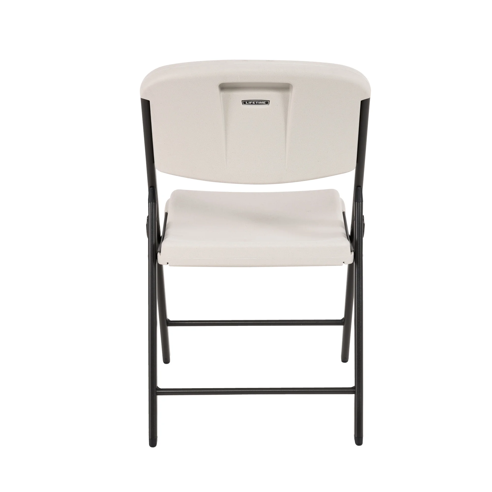 Lifetime Folding Chair, Indoor/Outdoor Commercial, White Granite, 4 Pack (42804)